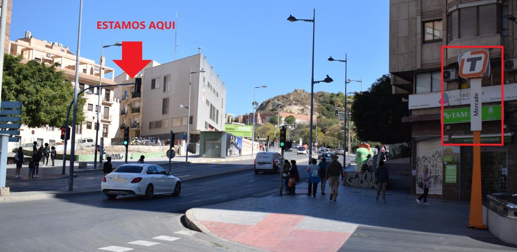 Arimat Urban Flat Zona Centro Mercado Rambla Alicante Luaran gambar